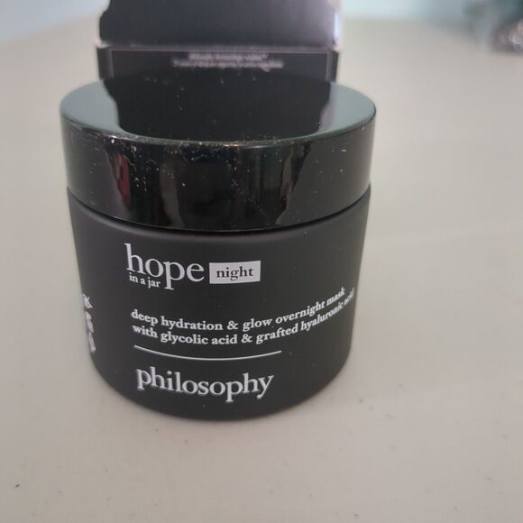 Philosophy Hope In A Jar Deep Hydration & Glow Overnight Mask new 2 oz